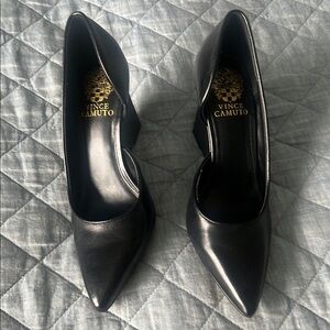Vince Camuto Black Stiletto Heels Timeless Elegance